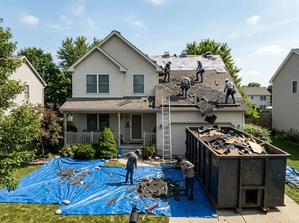 roof-replacement-debris-remova-004 — frequently asked questions, Cheapest Dumpster Rentals in Ravenel, SC